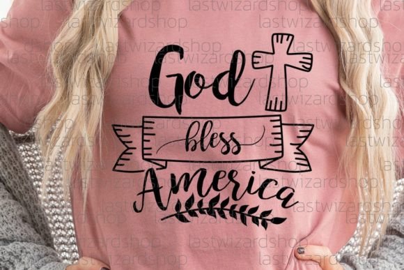 God Bless America SVG: Patriotic Graphics for Crafts & Design