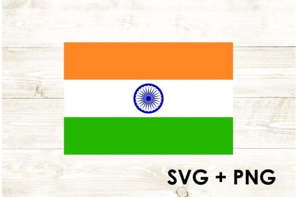 India Indian Flag Graphics for Crafts