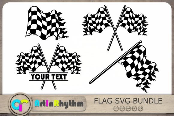 Racing Flag Graphics for Local Business Branding