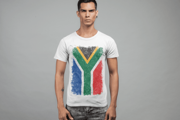 South Africa Grunge Flag SVG: Graphics for Crafts-Driven Branding